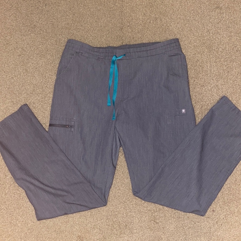 GRAPHITE FIGS SCRUB PANTS SKINNY YOLA